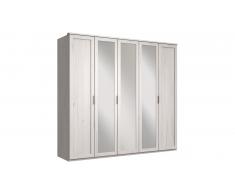 JUSTyou Clara Armoire a portes battantes Chene Bianco