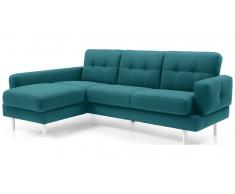 JUSTyou Chayma Canapé d'angle Turquoise