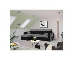 JUSTyou Emory Canapé Cuir synthétique Gris