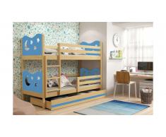 JUSTyou Ola Lit superposé Pin Bleu