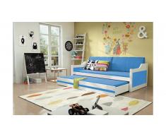 JUSTyou Tore Lit fonctionnel Blanc Bleu