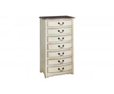 JUSTyou Limena Commode Beige Caoutchouc