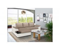 JUSTyou Radella Canapé Cuir synthétique Marron