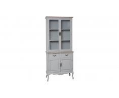 JUSTyou Catania Vitrine Peuplier Gris Marron