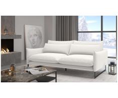 JUSTyou Ezio Canapé simple Vintage Jeans Blanc