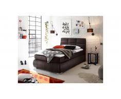 JUSTyou Cheyenne Lit boxspring Marron 120x200 cm