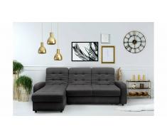 JUSTyou Adrien Canapé d'angle sans Anthracite