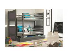 JUSTyou Lora Lit superposé Anthracite