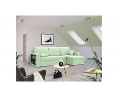 JUSTyou Emory Canapé Velours Vert