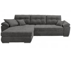 JUSTyou Florida Canapé d'angle Gris