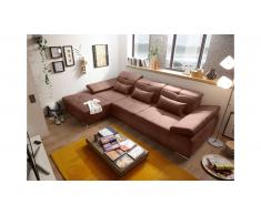 JUSTyou Oregon Canapé d'angle Orange