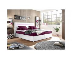 JUSTyou Concord Lit boxspring 180x200 cm Blanc Rosa