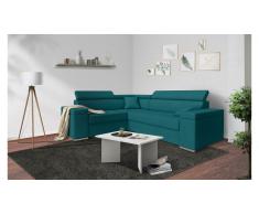 JUSTyou Tarin Canapé Velours Turquoise