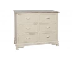 JUSTyou Pesaro Commode Peuplier Creme Marron