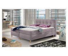 JUSTyou Eden Lit boxspring Pourpre Chester 180x200