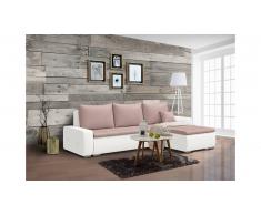 JUSTyou Edolie Canapé Cuir synthétique Rose