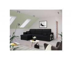 JUSTyou Emory Canapé Cuir synthétique Noir