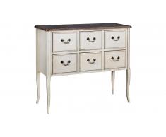 JUSTyou Limena Commode Beige Caoutchouc