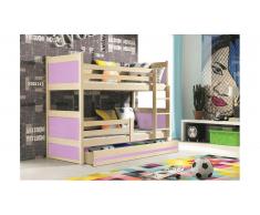 JUSTyou Lora Lit superposé Pin Pourpre