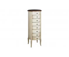 JUSTyou Limena Commode Beige Caoutchouc