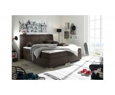 JUSTyou Jackson Lit boxspring Marron 180x200 cm