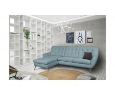 JUSTyou Genise Canapé d'angle Bleu