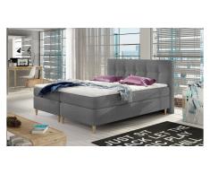JUSTyou Eden Lit boxspring Gris Chester 180x200