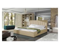 JUSTyou TERASSO Lit rembourré 155x227x102 Beige