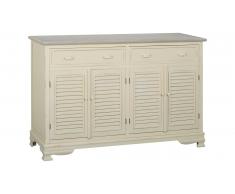 JUSTyou Pesaro Commode Peuplier Creme Marron