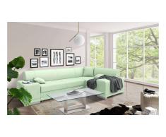 JUSTyou Alvy Canapé Velours Vert