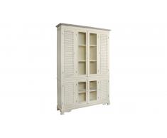 JUSTyou Pesaro Armoire a charnieres Peuplier Creme