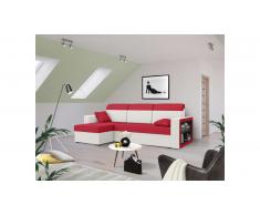 JUSTyou Emory Canapé Cuir synthétique Rouge