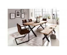 JUSTyou Perryman-W Table Acacia 100x200 Noir