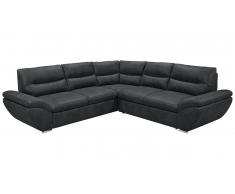 JUSTyou Michigan Canapé d'angle Gris