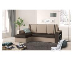 JUSTyou Wilona Canapé Revetement tissu Marron