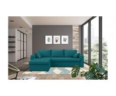 JUSTyou Anelis Canapé Velours Turquoise