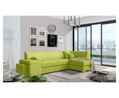 JUSTyou Idella Canapé Cuir synthétique Citron vert