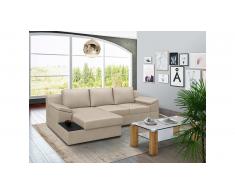 JUSTyou Radella Canapé Velours Marron