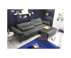 JUSTyou Seattle Canapé panoramique Gris