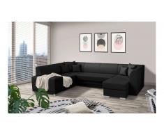 JUSTyou Alorie Canapé Cuir synthétique Noir II