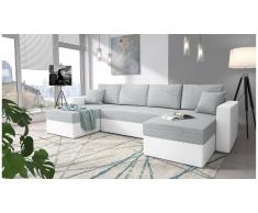 JUSTyou Rubicon Canape panoramique Cuir synthetique