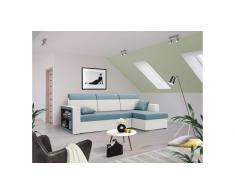 JUSTyou Emory Canapé Cuir synthétique Bleu