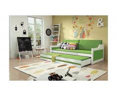 JUSTyou Tore Lit fonctionnel Blanc Vert