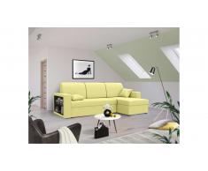 JUSTyou Emory Canapé Velours Jaune