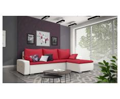 JUSTyou Claribel Canapé Cuir synthétique Rouge