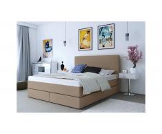 ELESS Keigo Lit boxspring Marron 140x210