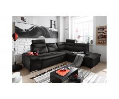 JUSTyou Texas Canapé d'angle Gris