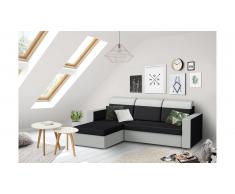 JUSTyou Delbert Canapé Revetement tissu Gris