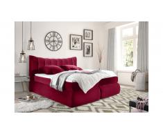 JUSTyou Lincoln Lit boxspring Rouge