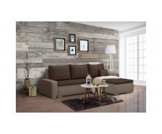 JUSTyou Edolie Canapé Cuir synthétique Marron